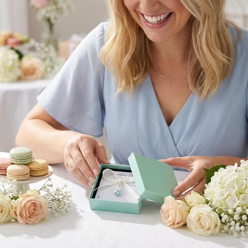 NIIIYTYB Bridal Bouquet Charm for Bride Something Blue Charms from Mother and Dad to Daughter on Her Wedding Day Ideas of My Love from Parents Sentimental for the Bride on the Special Day in Kuwait