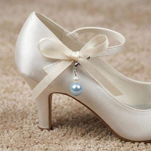 NIIIYTYB Bridal Bouquet Charm for Bride Something Blue Charms from Mother and Dad to Daughter on Her Wedding Day Ideas of My Love from Parents Sentimental for the Bride on the Special Day in Kuwait
