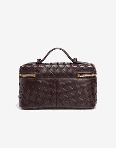 Womens Woven Crossbody Handbag Fashion Leather Top Handle Bag Light Taupe in Saudi Arabia