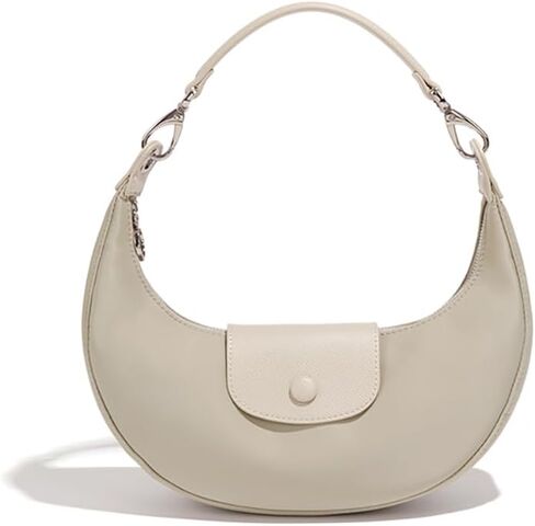 Covelin Modern Crescent Moon Hobo Bag - Lightweight Nylon Shoulder Bag for Women in Saudi Arabia