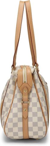 Louis Vuitton Pre-loved Damier Azur Stresa PM, White in Saudi Arabia