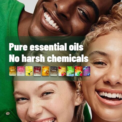 30 Pieces of Plant Based Cores,10 Fruity Flavors to Keep Fresh Breath in Saudi Arabia