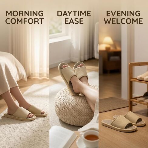16 Pairs Disposable House Slippers for Guests, Open Toe Breathable Washable House Slippers with Thick Non Slip Sole, Unisex for Indoor Home Bedroom Hotel Travel Daily Use, Multicolor in Saudi Arabia
