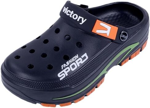 Large-size men's breathable anti-slip sandals - comfortable thick sole. Suitable for beaches, swimming pools and casual wear. in Saudi Arabia