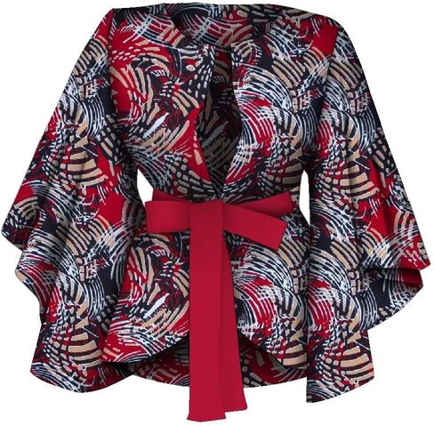 BAZINRICHE African Shirt with for Women Dashiki Clothing Blouse Printing Ankara Casual Jackets Attire in Kuwait