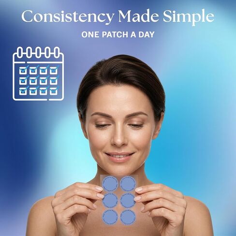 NAD+ Patches 4 Pack (120 Patches) Plant-Based Transdermal Lifestyle Support Patch Daily Wearable Wellness Patches for Women & Men 120 Day Supply in Saudi Arabia