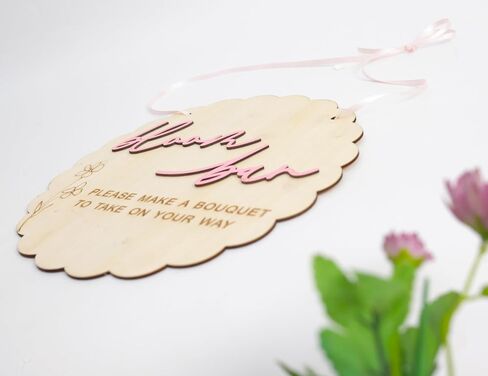 Bloom Bar Sign - Flower Bar Bridal Shower Sign, Baby In Bloom Baby Shower Sign, Hanging Make A Bouquet Sign, Bloom Bar Wedding Sign in Saudi Arabia