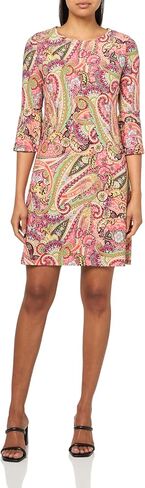 Tommy Hilfiger Women's 3/4 Bell Sleeve Jewel Neck Sheath Mini Dress in Kuwait