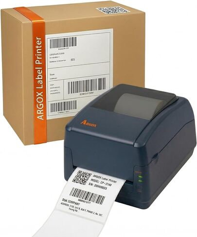 Argox IX4-250 Industrial Thermal Label Printer for High Volume Printing, 203 dpi Print Width of 4.13 inches, Features USB A, USB B,Ethernet, RS-232 with Wi-Fi & GPIO Options, TAA Compliant in Saudi Arabia