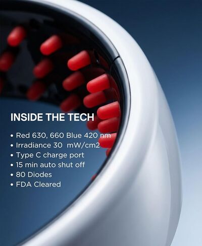 Solaris Laboratories NY Intensive LED Headband: Support Growth and Strength + 90 day Hair Journal in Kuwait