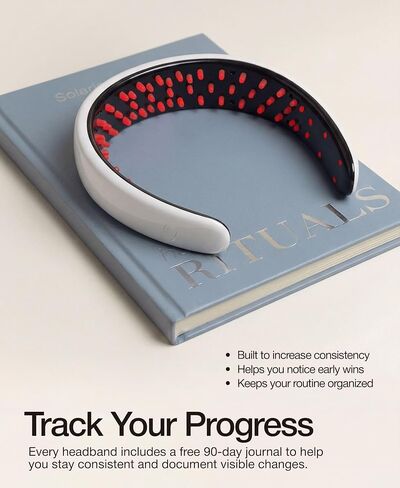 Solaris Laboratories NY Intensive LED Headband: Support Growth and Strength + 90 day Hair Journal in Kuwait