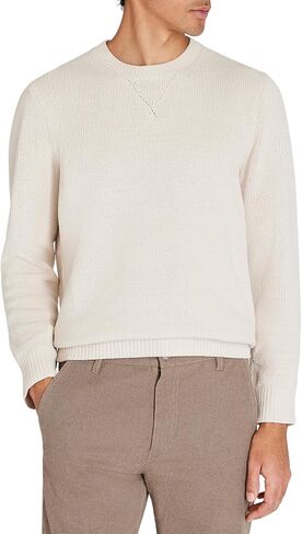 CLUB MONACO Men's Statement Crew, White in Kuwait