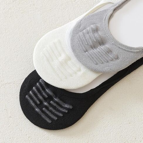 6 Pairs Women's Thin Non-Slip No-Show Socks - Spring Summer Cotton Casual Liner Socks in Saudi Arabia