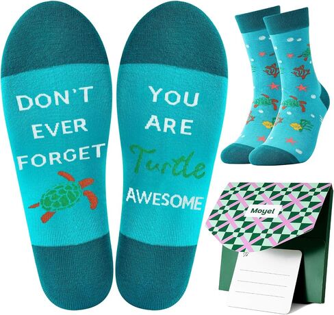 Moyel Funny Socks for Women Fun Funky Socks Funny Gifts for Women Teen Girls Pickleball Dachshund Turtle in Kuwait