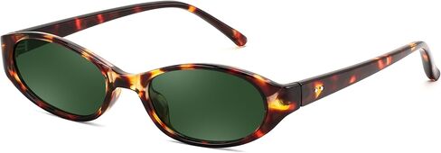 FEISEDY Retro Oval Womens Sunglasses, Trendy Cat Eye Skinny Chic Narrow Y2K 90s Small Sunnies B9177 in Kuwait