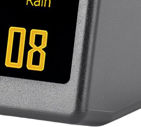 Mini Digital Clock, 1.54in IPS Screen Digital Clock, Weather Forecast with Temperature Humidity Display, Ideal for Home Office Car GIF Photo Album Customization, 240x240 in Kuwait
