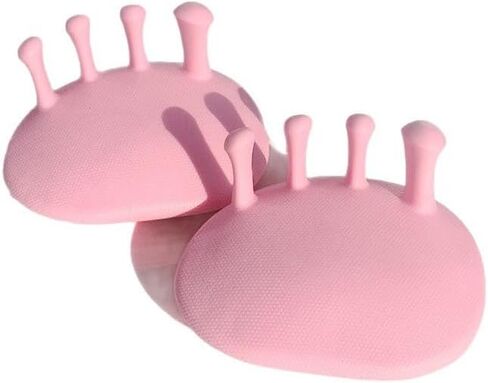 2Pcs Arch Foot Trainer Fitness Leg Toes Plantar Function Exerciser Thumb Valgus Corrector Toe Splints Buttocks Arch Trainer in Kuwait