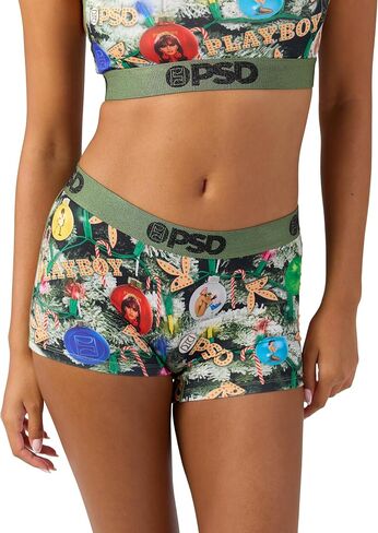 PSD Women's Playboy Festive Tree Boyshorts in Saudi Arabia