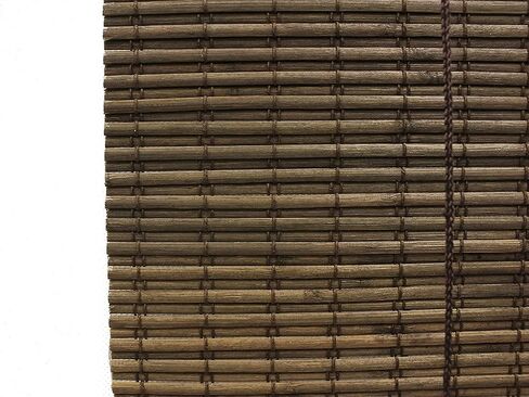 Seta Direct, Bamboo Flat-Weave Sun-Filtering Roll Up Blind (72x66 Inch, Espresso) in Saudi Arabia
