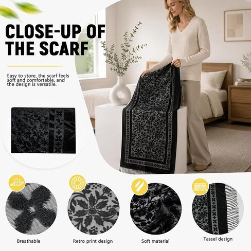 Lace Shawl with Fringe for Women, Floral Sheer Mesh Wraps and Shawls, Formal Evening Dress Wrap Scarf for Wedding Party Bridal Accessories, All Season Gift Scarves ﻿ in Saudi Arabia