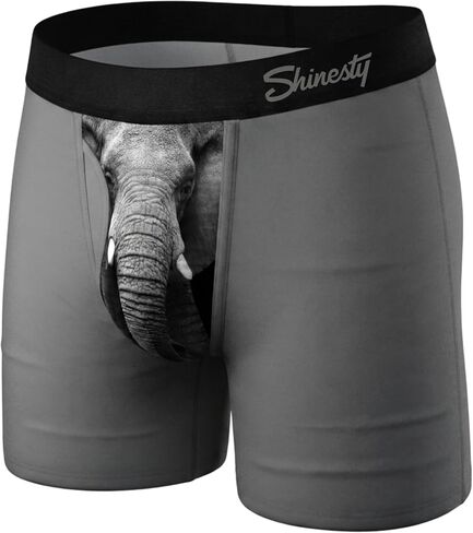 Shinesty Magnum Ball Hammock Boxer Brief 47% Bigger Pouch, Supportive, Breathable, Anti-Chafing Pouch Underwear Men with Fly in Kuwait