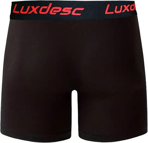 5-Pack Big & Tall Men's Comfortable Long Boxer Briefs, Plus Size Moisture Wicking Running Underwear, 2XL-8XL in Saudi Arabia