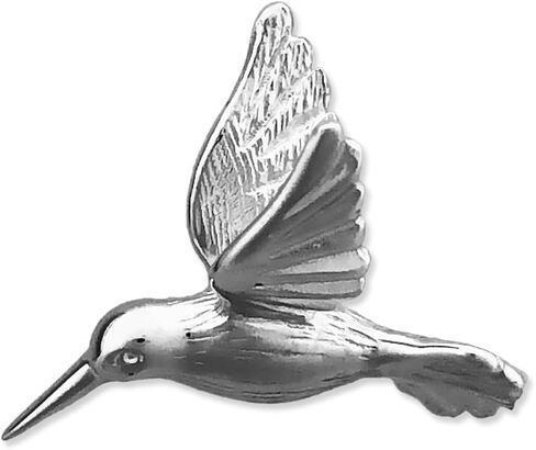 14K Solid Gold 3D Hummingbird Charm Slide in Saudi Arabia