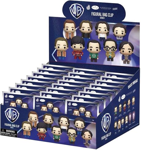 مشبك حقيبة من الفوم ثلاثي الأبعاد لمجموعة تلفزيون Warner Brothers TV Collection in Kuwait
