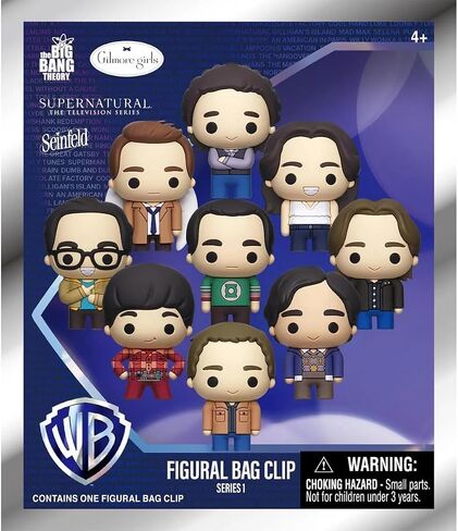 مشبك حقيبة من الفوم ثلاثي الأبعاد لمجموعة تلفزيون Warner Brothers TV Collection in Kuwait