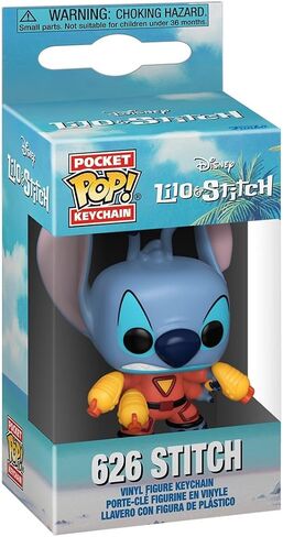 Funko Pop! Keychain: Lilo and Stitch - 626 Stitch​ - Novelty Keyring - Collectable Mini Figure - Stocking Filler - Gift Idea - Official Merchandise - Disney Fans - Backpack Decor in Kuwait