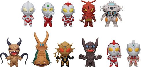Ultraman Series 3 – 5" Collectible Bag Clip – Blind Bag (ONE Random Figure) – Anime Character Keychain/Backpack Accessory | Official Licensed Merchandise in Kuwait