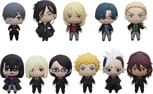 Black Butler 3D Foam Bag Clip Series 1 (Season 4) – Blind Bag (ONE Random Figure) – Crunchyroll Character Keychain/Backpack Accessory | Official Licensed Merchandise in Saudi Arabia
