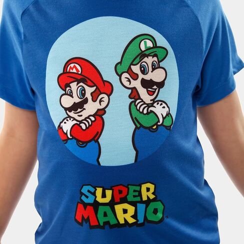 بيجامات سوبر ماريو، بيجامات للأولاد ماريو ولويجي، بيجامات للأولاد من Gamer Boys، بيجامات صيفية بأكمام قصيرة in Kuwait