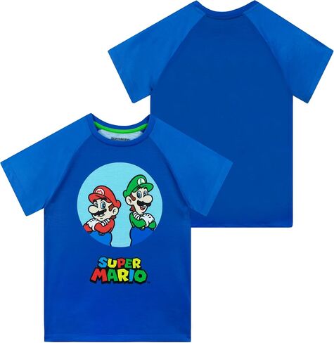بيجامات سوبر ماريو، بيجامات للأولاد ماريو ولويجي، بيجامات للأولاد من Gamer Boys، بيجامات صيفية بأكمام قصيرة in Kuwait
