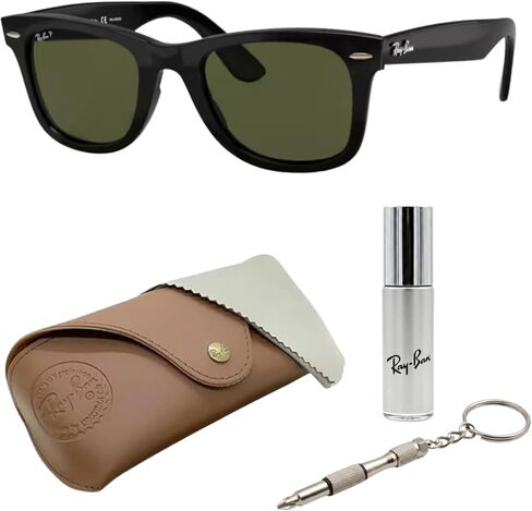 Ray-Ban RB4340 WAYFARER EASE Square Shaped Sunglasses for Men & Women with Official RAYBAN Eyewear Kit in Saudi Arabia