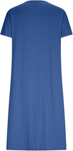 Dress for Women Summer Lace Short Sleeve Mini Dress for Daily Lightweight Casual Solid Color Flowy Beach Dresses in Saudi Arabia