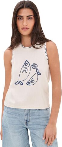 Marine Layer Women's Sweater Fish Tank in Saudi Arabia
