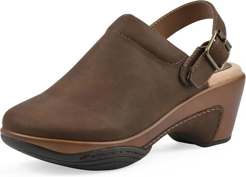 WHITE MOUNTAIN Women's Viewable Heeled Clog in Kuwait