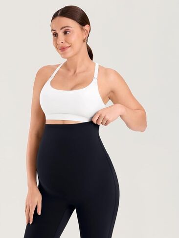 MOMANDA Seamless Maternity Leggings 25" | Natrelax collection, Pregnancy activewear, Over the belly, For women yoga workout in Kuwait