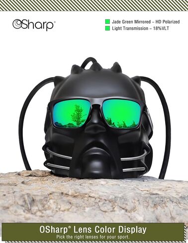 OSharp Replacement Lenses for Oakley Leffingwell OO9100-57mm Sunglasses - UV Protection & Perfectly Fit in Saudi Arabia