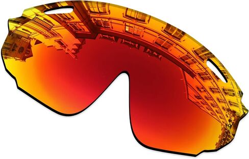 استبدال العدسات لنظارة Oakley Wind Jacket 2.0 OO9418 الشمسية - تأكيد الملاءمة | مقاومة للخدش in Kuwait