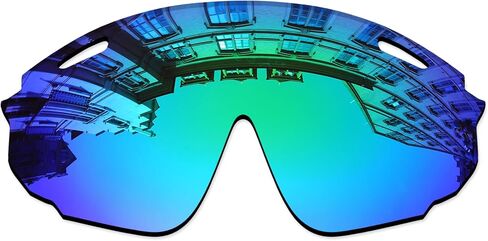 استبدال العدسات لنظارة Oakley Wind Jacket 2.0 OO9418 الشمسية - تأكيد الملاءمة | مقاومة للخدش in Kuwait