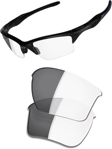 OSharp Replacement Lenses for Oakley Half Jacket 2.0 XL OO9154-62mm Sunglasses - UV Protection & Perfectly Fit in Saudi Arabia