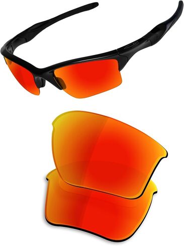 OSharp Replacement Lenses for Oakley Half Jacket 2.0 XL OO9154-62mm Sunglasses - UV Protection & Perfectly Fit in Saudi Arabia
