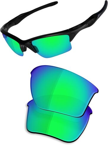 OSharp Replacement Lenses for Oakley Half Jacket 2.0 XL OO9154-62mm Sunglasses - UV Protection & Perfectly Fit in Saudi Arabia