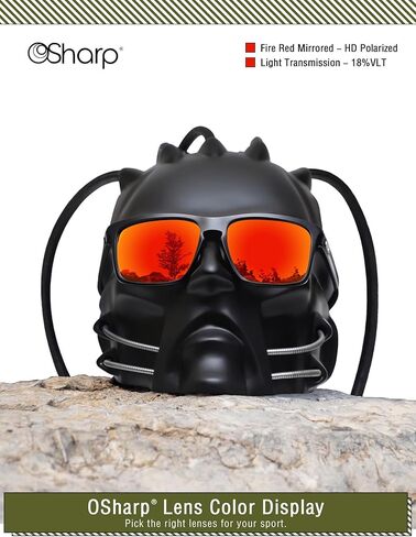 OSharp Replacement Lenses for Oakley Half Jacket 2.0 XL OO9154-62mm Sunglasses - UV Protection & Perfectly Fit in Saudi Arabia