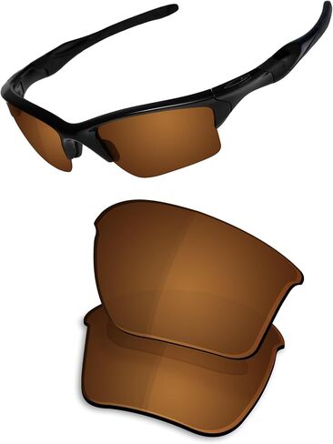 OSharp Replacement Lenses for Oakley Half Jacket 2.0 XL OO9154-62mm Sunglasses - UV Protection & Perfectly Fit in Saudi Arabia