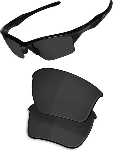OSharp Replacement Lenses for Oakley Half Jacket 2.0 XL OO9154-62mm Sunglasses - UV Protection & Perfectly Fit in Saudi Arabia