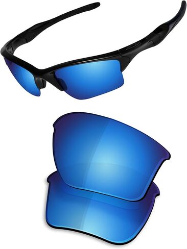OSharp Replacement Lenses for Oakley Half Jacket 2.0 XL OO9154-62mm Sunglasses - UV Protection & Perfectly Fit in Saudi Arabia