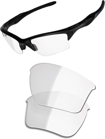 OSharp Replacement Lenses for Oakley Half Jacket 2.0 XL OO9154-62mm Sunglasses - UV Protection & Perfectly Fit in Saudi Arabia